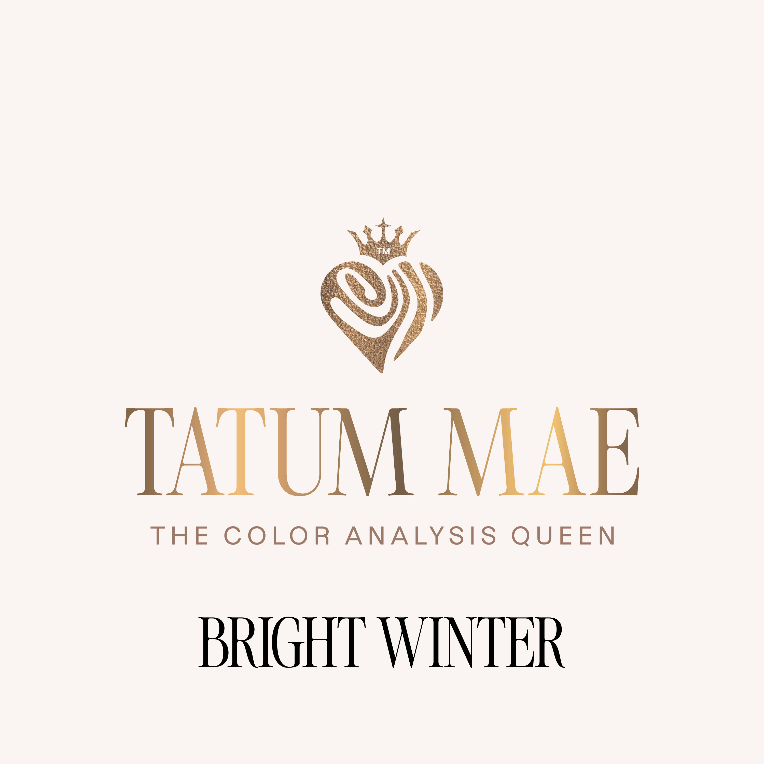 Bright Winter Digital Palette