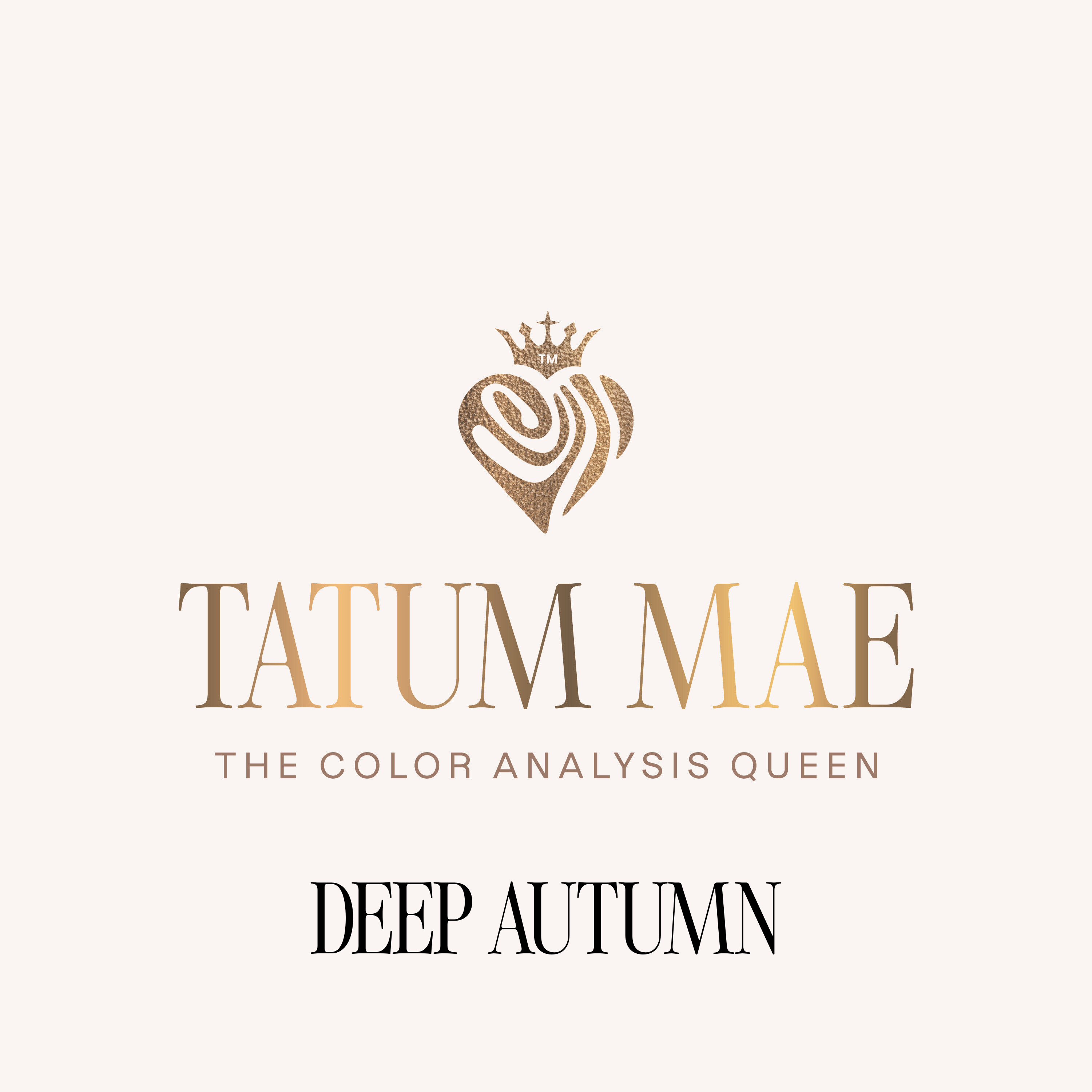 Deep Autumn Digital Palette